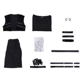 Tamon‘s B-Side Rintaro Kai Black Suit Cosplay Costume Outfits Halloween Carnival Suit