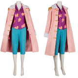 Tashigi Women Pink Cloak Outfit Cosplay Costume Outfit Halloween Carnival Suit