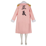 Tashigi Women Pink Cloak Outfit Cosplay Costume Outfit Halloween Carnival Suit