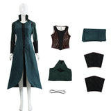 Tauriel Women Green Outfit Cosplay Costume Outfit Halloween Carnival Suit