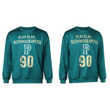 Teach You a Lesson Bong Geun Dae Green Sweatshirt Cosplay Costume Outfit Halloween Carnival Suit