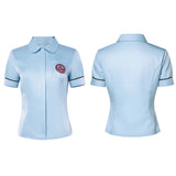 Teach You a Lesson Choi Gayoon Women Blue School Uniform Cosplay Costume Outfit Halloween Carnival Suit