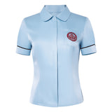 Teach You a Lesson Choi Gayoon Women Blue School Uniform Cosplay Costume Outfit Halloween Carnival Suit