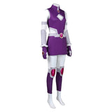 Teen Titans Starfire Women Purple Outfit Cosplay Costume Outfit Halloween Carnival Suit