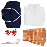 The Angel Next Door Spoils Me Rotten Shiina Mahiru Women Blue Uniform Cosplay Costume Outfit Halloween Carnival Suit