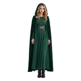 The Avengers Latverian Witch Women Green Rope Cosplay Costume Outfit Halloween Carnival Suit