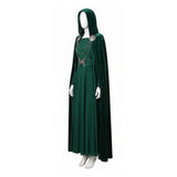 The Avengers Latverian Witch Women Green Rope Cosplay Costume Outfit Halloween Carnival Suit