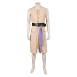 The Backrooms Clark White Sleeveless Pirate Outfit Cosplay Costume Outfit Halloween Carnival Suit