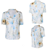 The Backrooms Mary Women White Printed Shirt Cosplay Costume Outfit Halloween Carnival Suit