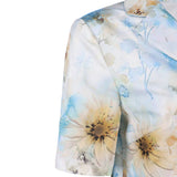 The Backrooms Mary Women White Printed Shirt Cosplay Costume Outfit Halloween Carnival Suit