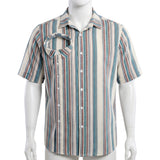 The Backrooms Pirate Clark Gray Striped Shirt Cosplay Costume Outfit Halloween Carnival Suit