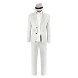 The Bad Guys 2 Mr. Wolf White Suit Cosplay Costume Outfits Halloween Carnival Suit