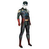 THE BOYS Soldier Boy Gray Jumpsuit Outfits Halloween Carnival Cosplay Costume