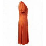 The Bride of Frankenstein The Bride Kids Children Orange Dress Cosplay Costume Outfit Halloween Carnival Suit