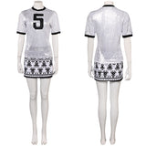 The Cranberries Dolores O'riordan Women White Outfit Cosplay Costume Outfits Halloween Carnival Suit