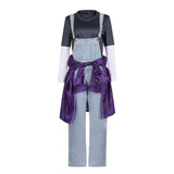 The Electric State 2025 Michelle Purple Outfit Cosplay Costume Outfits Halloween Carnival Suit