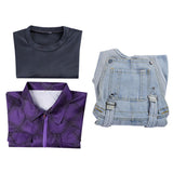 The Electric State 2025 Michelle Purple Outfit Cosplay Costume Outfits Halloween Carnival Suit