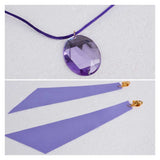 The Emperor‘s New Groove Yzma Women Purple Dress Cosplay Costume Outfit Halloween Carnival Suit