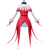 The Exiled Heavy Knight Knows How to Game the System Luce Lou Women Red Outfit Cosplay Costume Outfit Halloween Carnival Suit