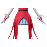 The Exiled Heavy Knight Knows How to Game the System Luce Lou Women Red Outfit Cosplay Costume Outfit Halloween Carnival Suit