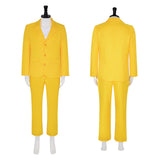 The Fall Guy Colt Seavers Yellow Suit Cosplay Costume Outfits Halloween Carnival Suit