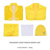 The Fall Guy Colt Seavers Yellow Suit Cosplay Costume Outfits Halloween Carnival Suit