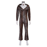 The Fifth Element Ruby Rhod Brown Jumpsuit Cosplay Costume Outfits Halloween Carnival Suit