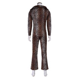 The Fifth Element Ruby Rhod Brown Jumpsuit Cosplay Costume Outfits Halloween Carnival Suit