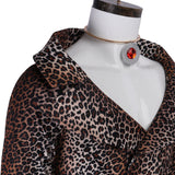 The Fifth Element Ruby Rhod Brown Jumpsuit Cosplay Costume Outfits Halloween Carnival Suit