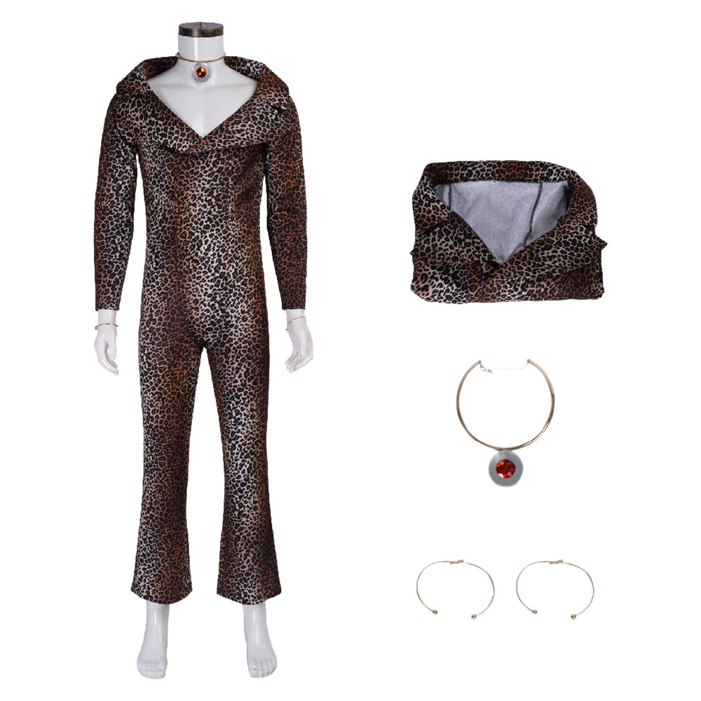Jaguars Ruby Rhod The Fifth Element Ruby Rhod Brown Jumpsuit Cosplay Costume Outfits Hal ...