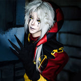 The Freak Circus Pierrot Outfit Cosplay Costume Outfit Halloween Carnival Suit