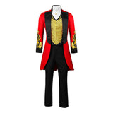 The Greatest Showman P.T. Barnum Red Outfit Cosplay Costume Outfit Halloween Carnival Suit