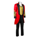 The Greatest Showman P.T. Barnum Red Outfit Cosplay Costume Outfit Halloween Carnival Suit