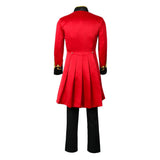 The Greatest Showman P.T. Barnum Red Outfit Cosplay Costume Outfit Halloween Carnival Suit