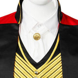The Greatest Showman P.T. Barnum Red Outfit Cosplay Costume Outfit Halloween Carnival Suit