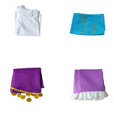 The Hunchback of Notre Dame Esmeralda Women Purple Dress Cosplay Costume Outfit Halloween Carnival Suit