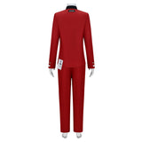 The Hundred Line: Last Defense Academy (2025) Ima Tsukumo Women Red Suit Cosplay Costume