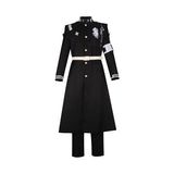 The Hundred Line: Last Defense Academy (2025) Omokage Yugamu Black Outfit Cosplay Costume