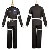 The Hundred Line: Last Defense Academy (2025) Takumi Sumino Black Uniform Outfit Cosplay Costume