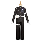 The Hundred Line: Last Defense Academy (2025) Takumi Sumino Black Uniform Outfit Cosplay Costume