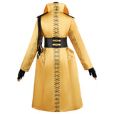 The Hunger Games Drusilla Women Yellow Outfit Cosplay Costume Outfit Halloween Carnival Suit