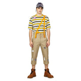 The Kid from Number Eight El Chavo Yellow Outfit Cosplay Costume Outfit Halloween Carnival Suit