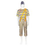 The Kid from Number Eight El Chavo Yellow Outfit Cosplay Costume Outfit Halloween Carnival Suit