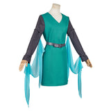 The Legend of Zelda: Echoes of Wisdom 2024 Princess Zelda Women Green Set Outfit Cosplay Costume