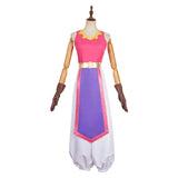 The Legend of Zelda: Echoes of Wisdom 2024 Princess Zelda Women Pink Set Outfits Cosplay Costume