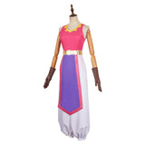 The Legend of Zelda: Echoes of Wisdom 2024 Princess Zelda Women Pink Set Outfits Cosplay Costume