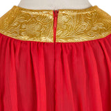 The Legend of Zelda: Echoes of Wisdom 2024 Princess Zelda Women Red Set Outfit Cosplay Costume