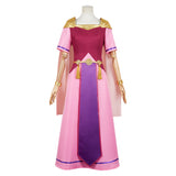 The Legend of Zelda: Echoes of Wisdom Princess Zelda Purple Dress Cosplay Costume Outfits Halloween Carnival Suit