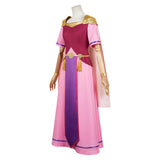 The Legend of Zelda: Echoes of Wisdom Princess Zelda Purple Dress Cosplay Costume Outfits Halloween Carnival Suit