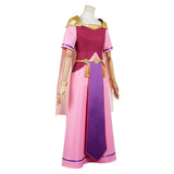 The Legend of Zelda: Echoes of Wisdom Princess Zelda Purple Dress Cosplay Costume Outfits Halloween Carnival Suit